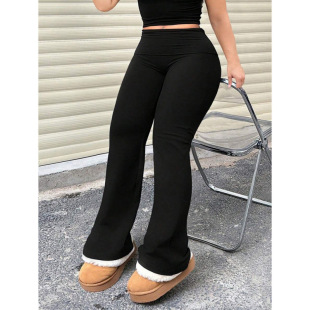 Y 72780 Hot girl wide waist flared pants ���Ì���΢�����eѝ