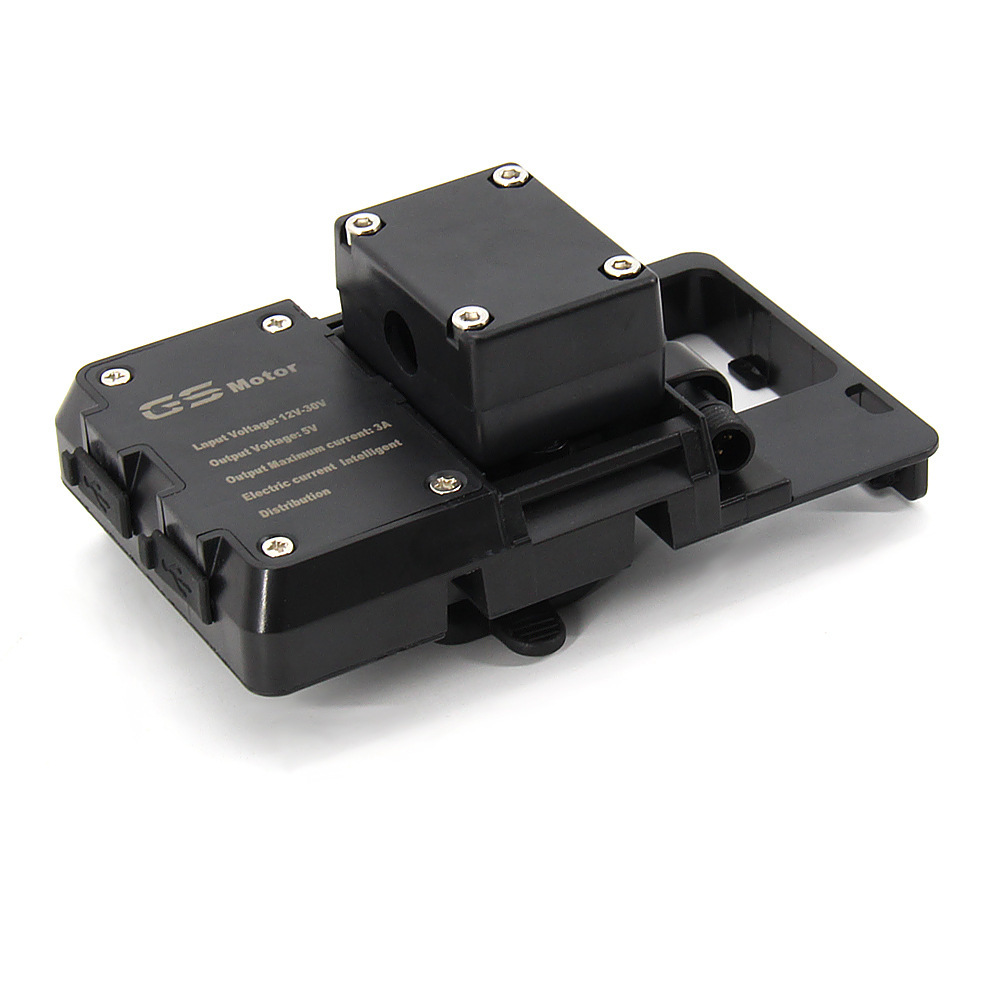 Motorcycle modification accessories universal mobile navigation bracket USB charger wireless charging cross-border exclusive