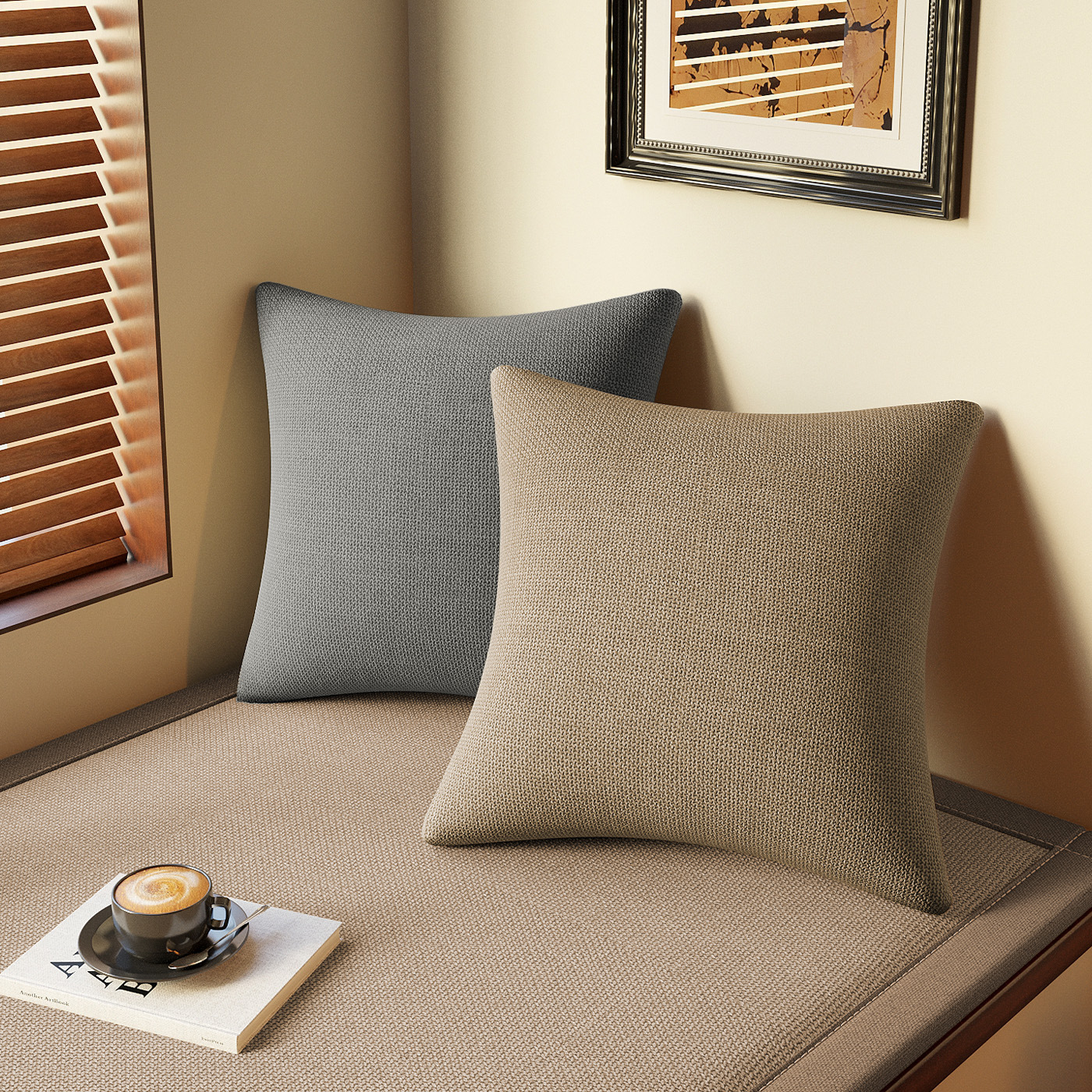 Sofá almohada de cintura almohada de sala de estar ventana flotante almohada de respaldo almohada de respaldo grande cubierta de respaldo nuevo estilo chino almohada de respaldo núcleo
