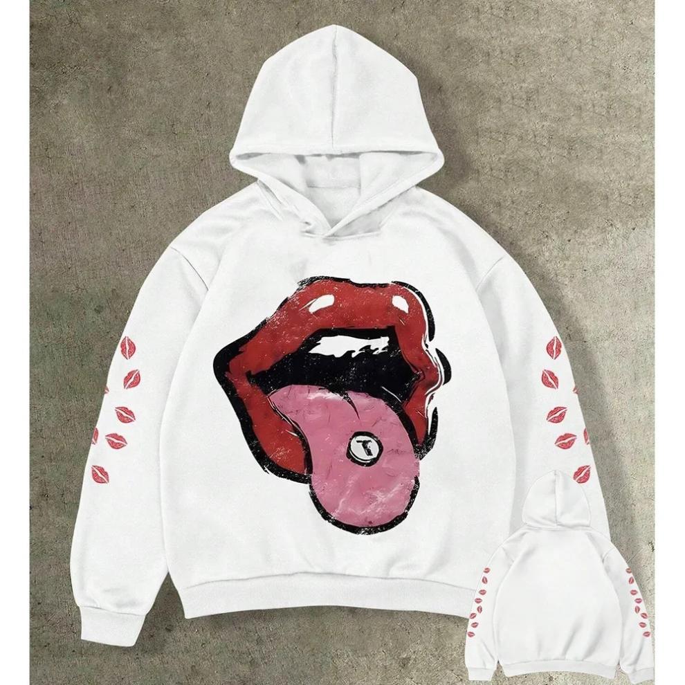 3D Print Hip-Hop Hoodie – Oversized Streetwear Sweatshirt With Y2K Graphic, Unisex Long Sleeve Pullover For Men & Women_viptrois.com