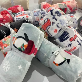 绒毯;其他毛毯;法兰绒毯