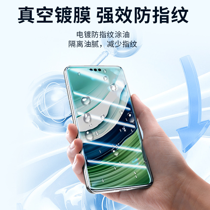 Aplicable a la pantalla de seda OPPOReno10 HD artefacto de película de almacén libre de polvo OPPOReno9 superficie curva de protección de película templada