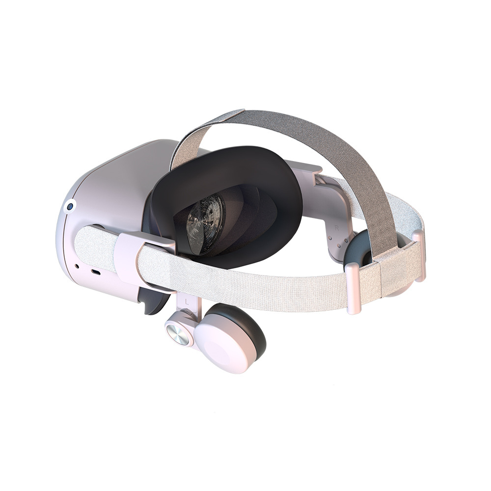 Adecuado para oculus quest2 auriculares VR Segunda Generación orejeras Quest2 canal auriculares headwear Accesorios