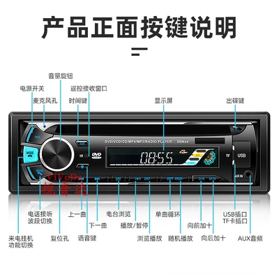 Car CD player Player Car Dvd Player Radio