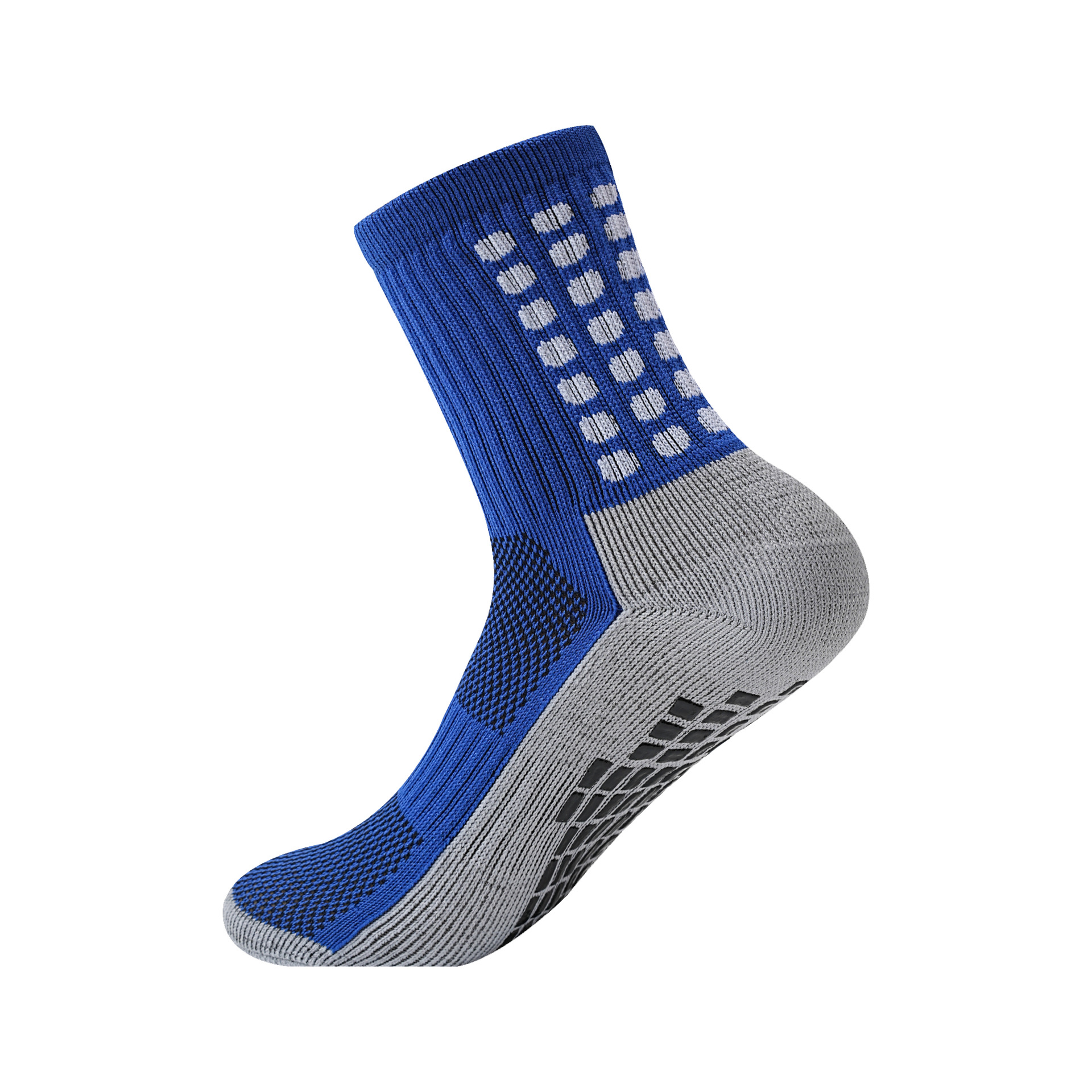 Mediados de la pantorrilla calcetines de fútbol de los niños de las mujeres antideslizantes calcetines absorbentes de sudor toalla inferior calcetines deportivos de entrenamiento de dispensación 33-38