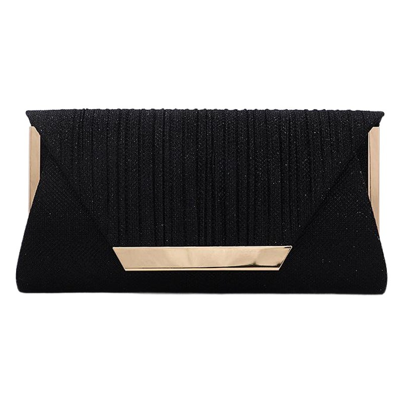 Fábrica al por mayor 2024 primavera nueva moda flash material bolsa tendencia hierro bar embrague bolsa cena Bolsa-265-1