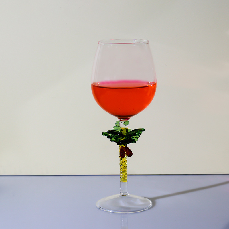 Copa creativa de estilo europeo vidrio de borosilicato Día de San Valentín romántica copa de vino tinto cristal champán vidrio de gama alta hogar