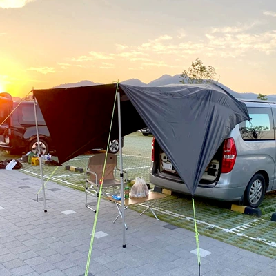 Car Side Polygonal Canopy: Avtomobil yan çətirləri