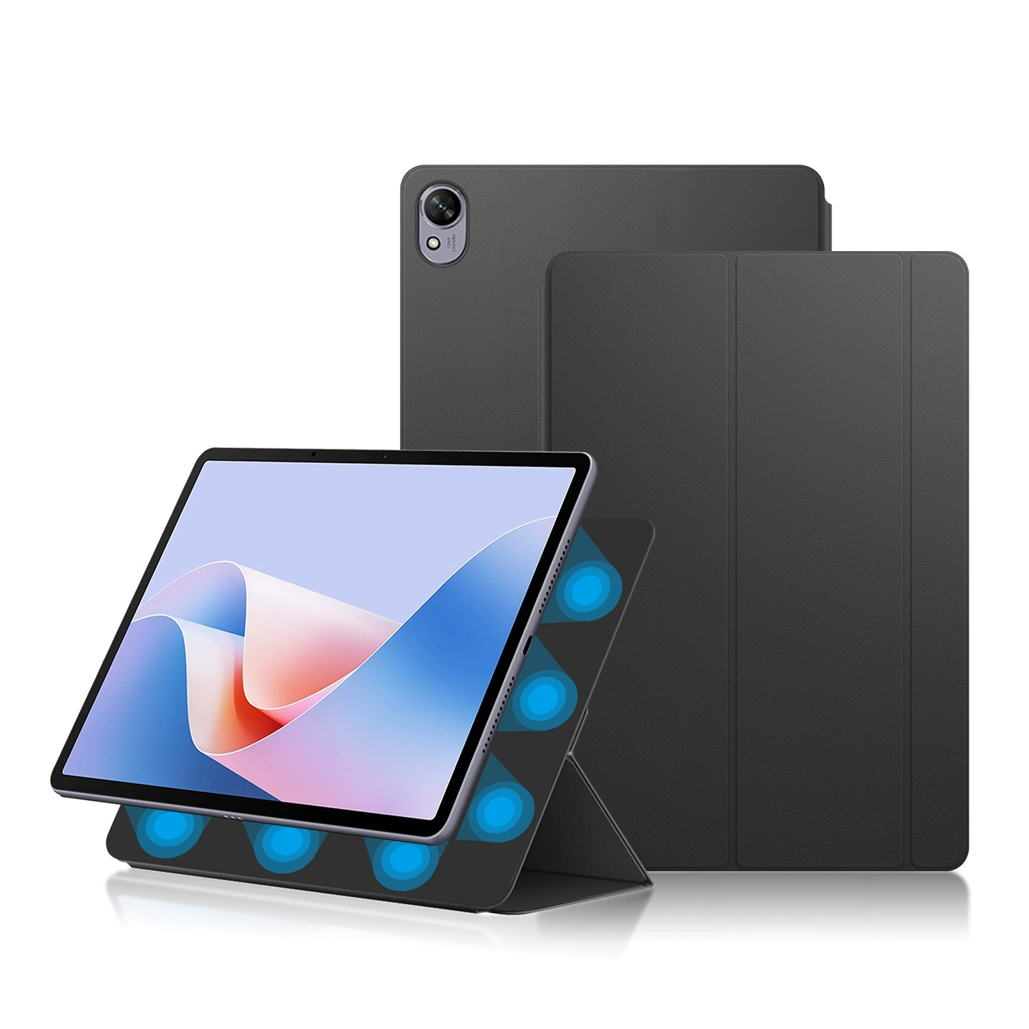 Чехол для планшета Huawei MatePad 11.5 S с магнитной застежкой из кожи, защитный чехол Qingyun C5 3-го поколения