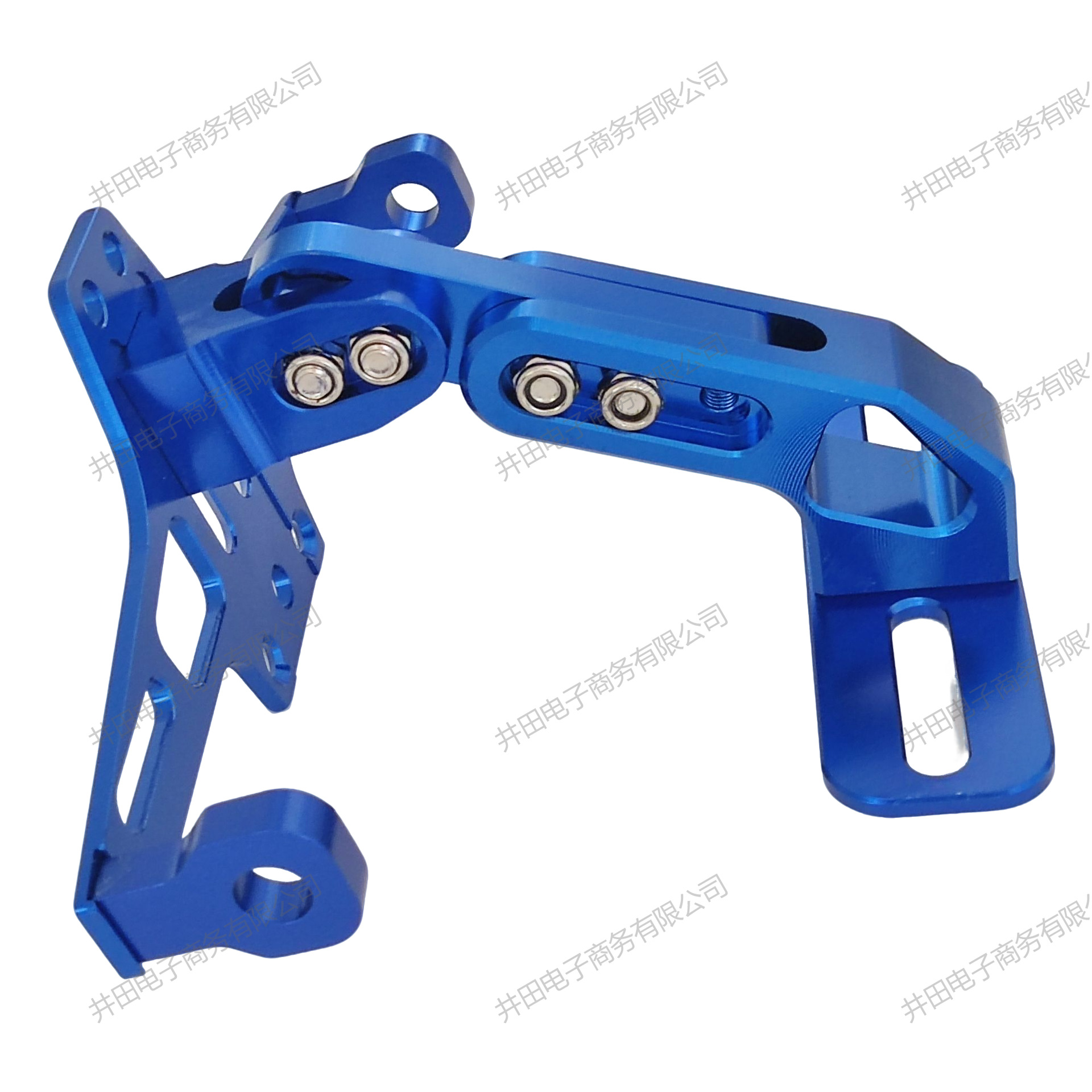 Motorcycle Msx Little Monkey Adjustable License Plate Holder Cnc Aluminum Alloy Aircraft License Plate Holder - with Led Light Short Tail