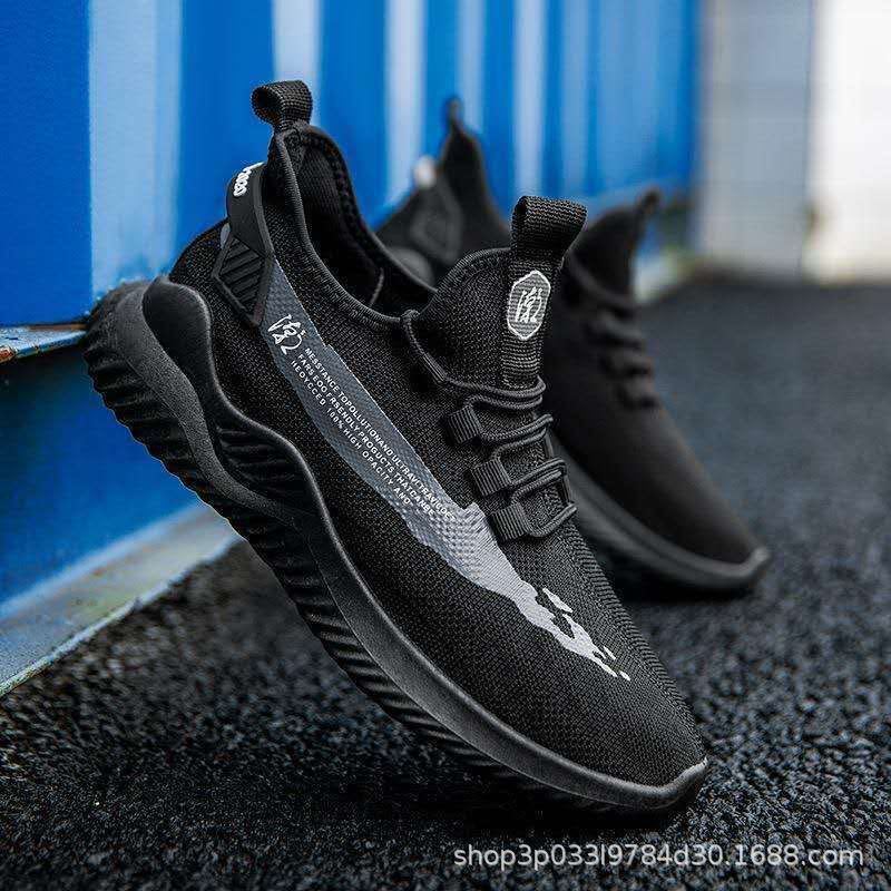 2021 Spring, Summer and Autumn Feiwei Daily Neutral Flat Heel Autumn Round Toe Men's Low-Top Casual Front Lace-Up Sports Shoes