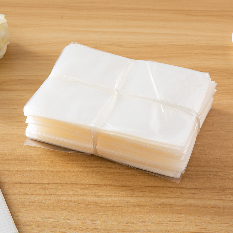 自封包装透明自粘面包袋豆沙包烘焙切片吐司平口塑料袋批发密封