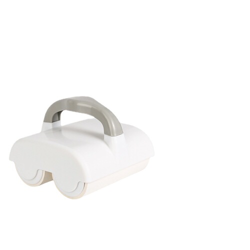 New Double-Wheel Pet Hair Remover with Peelable Roller, Clothes Cleaning Hair Sticker Roll, Sticky Hair Brush
