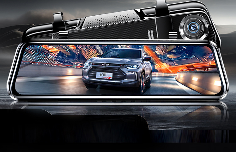 Suitable for the First On-Site Driving Recorder 2025 New Wire-Free Reversing Image Front and Rear Dual Camera Streaming Media