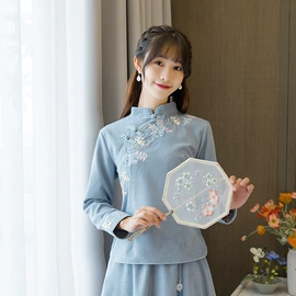 唐装套装;汉服禅茶服;旗袍