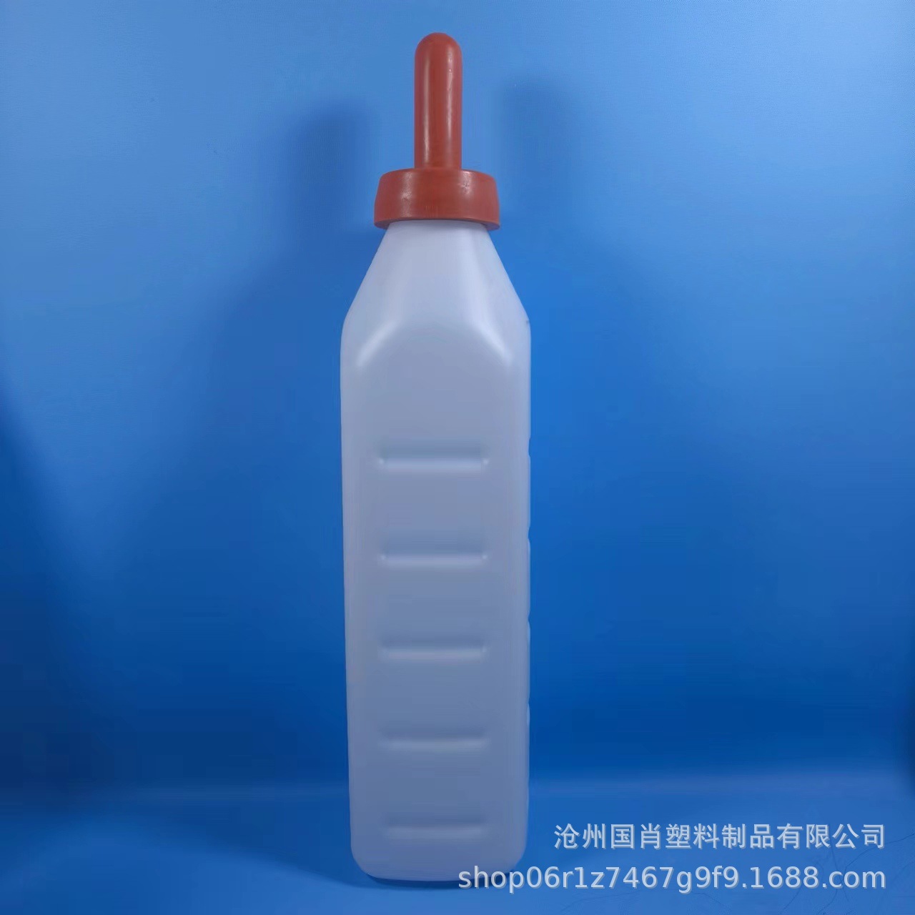 3.5 Botella de leche de ternero 6PINTS para uso veterinario, tetas para ganado, botella de leche de ternero gruesa