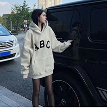 现货秋冬新款FOG FEAR OF GOD ABC连帽卫衣简约韩版遮肉男女同款