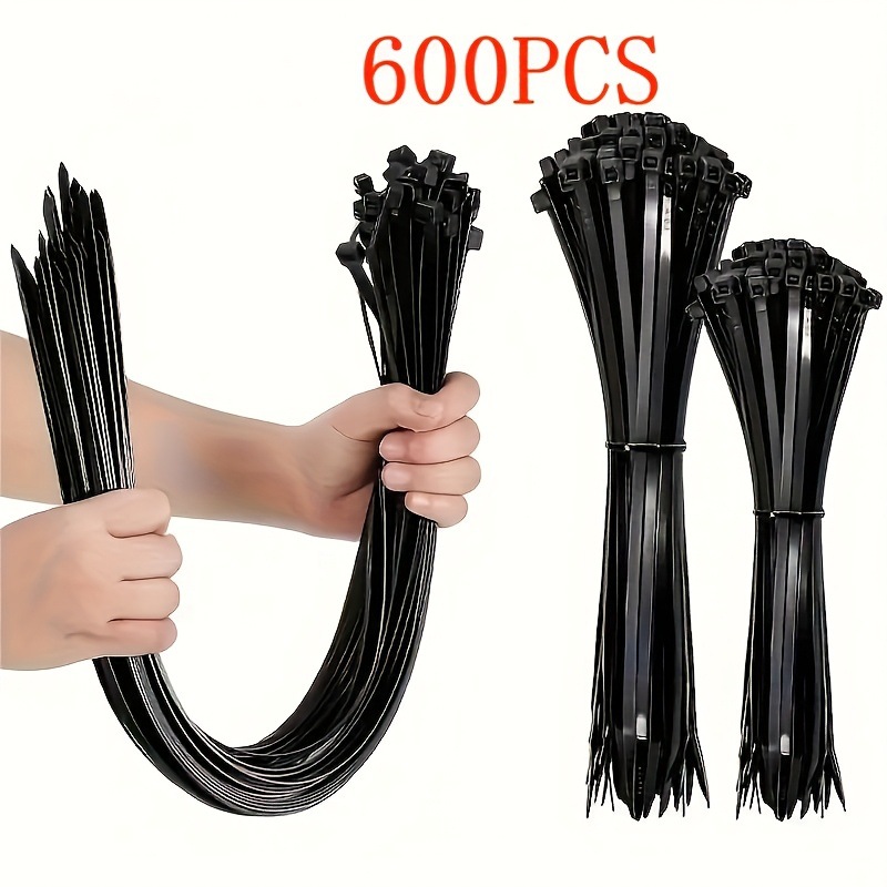 2025新款跨境代发扎线带6816英寸尼龙拉链拉伸韧度跨境代发