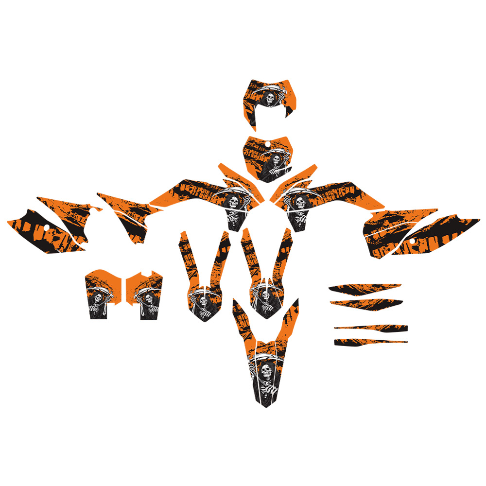 Pegatinas para motocicletas EXC EXC-F 125 250 300 350 450 14 - 16 años SX SXF13 - 15 años