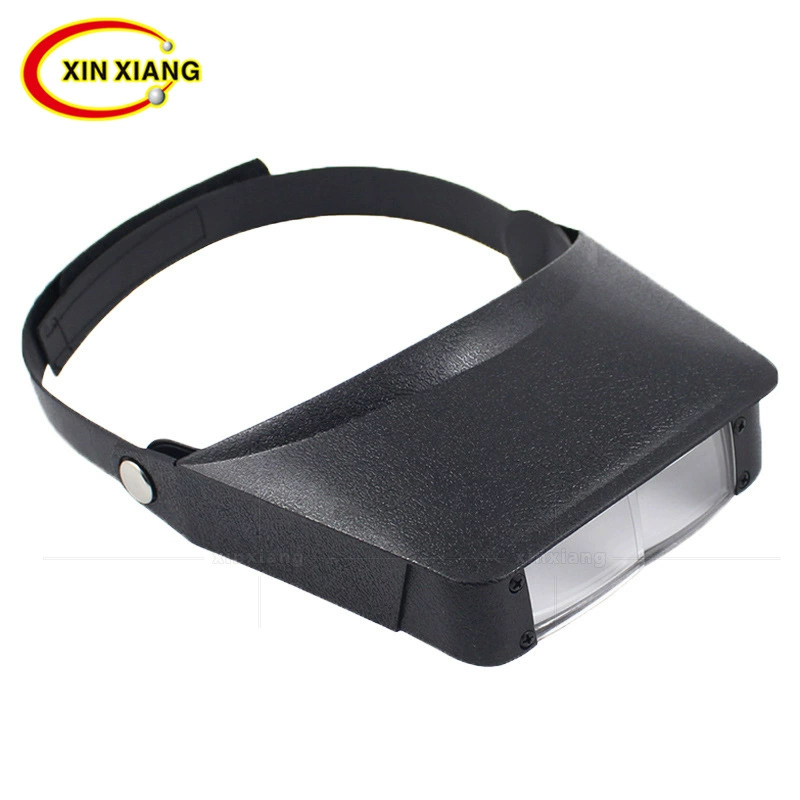Оптовая Продажа с фабрики ABS для пожилых людей вспомогательное чтение на голове увеличительное стекло освобождающие руки регулируемый размер головы