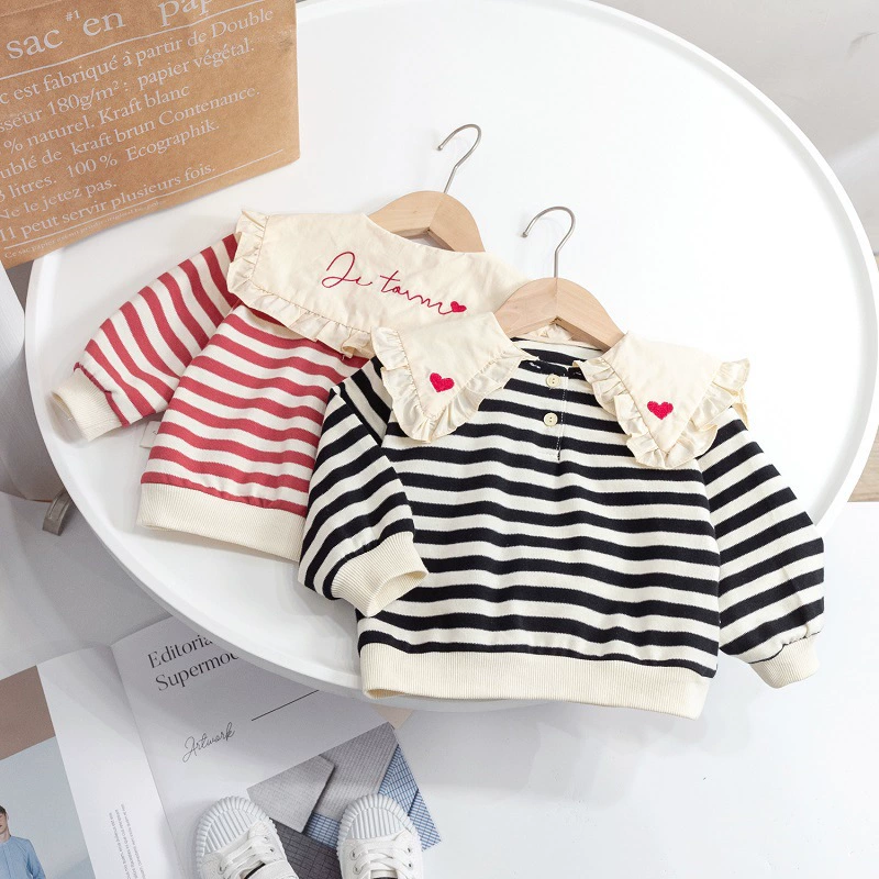 Autumn children's sweatshirt, western style
