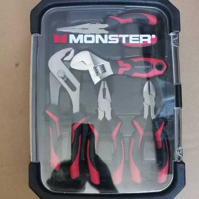 5PC工具组套家用机修礼品 居家必备 DIY五金工具吹塑盒