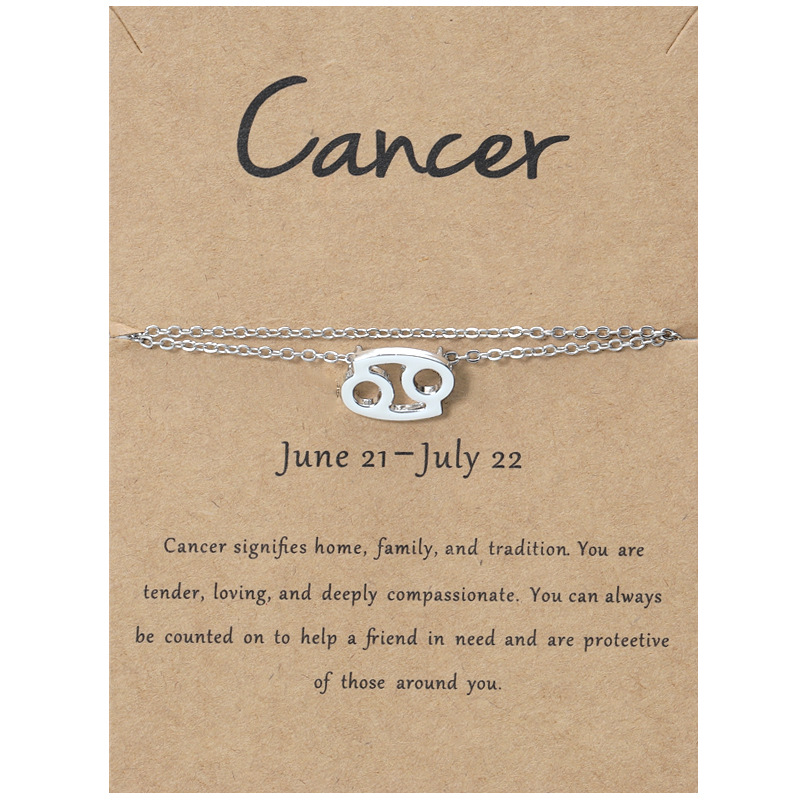 10g Weight Anklet Classification 1 Piece Quantity Wedding, Daily Occasion Alloy Material Constellation Pattern Women's Gender Simple Style Style Wholesale Jewelry Simple Style Constellation Alloy Anklet 19