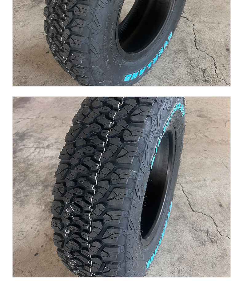 Everland AT all-terrain off-road tire LT245/70R16 8PR thickened wear-resistant light-duty SUV tire