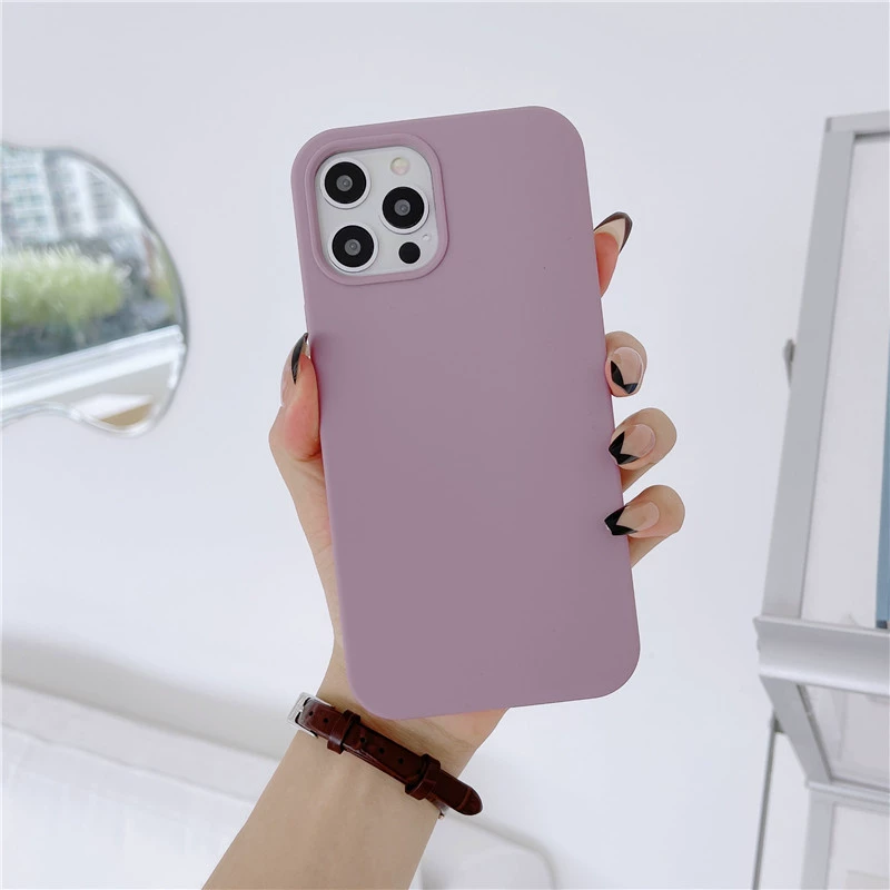 Силиконовый чехол Apple iPhone 12 Pro Max совместимый, мягкое матовое покрытие, многоцветные варианты