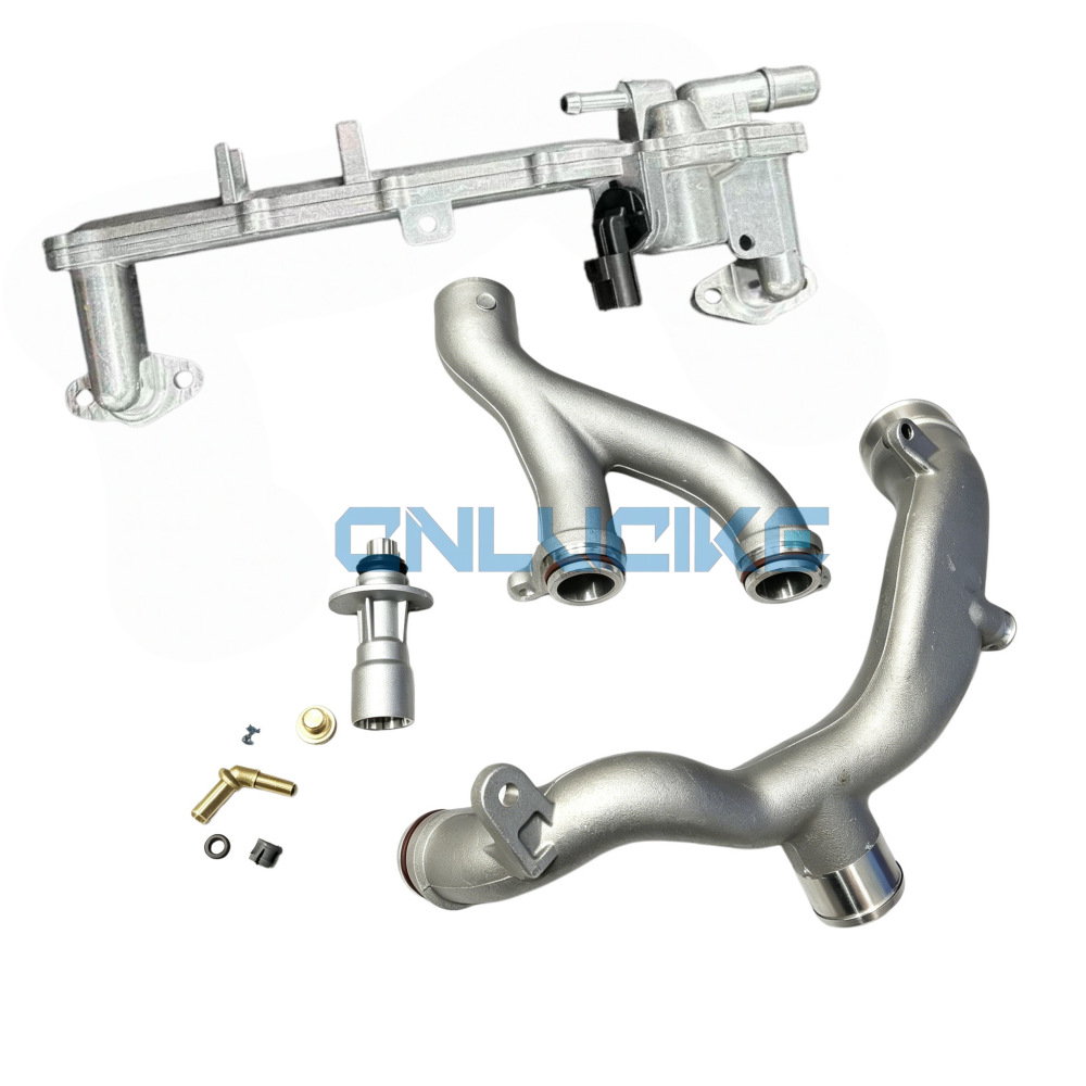 Lr122709 Heater Pipeline Coolant Pipe Aluminum Part with Sensor Suitable for Land Rover Range Rover Sport