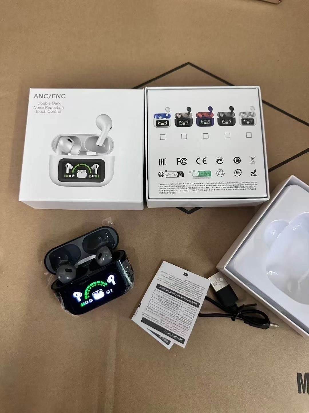 Auriculares Bluetooth TWS deportivos modelo F9/M10/YD03/M90