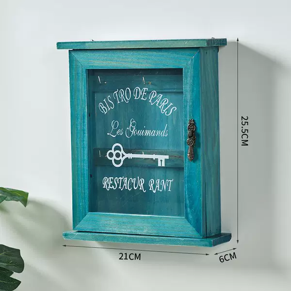 The door can open the key box blue