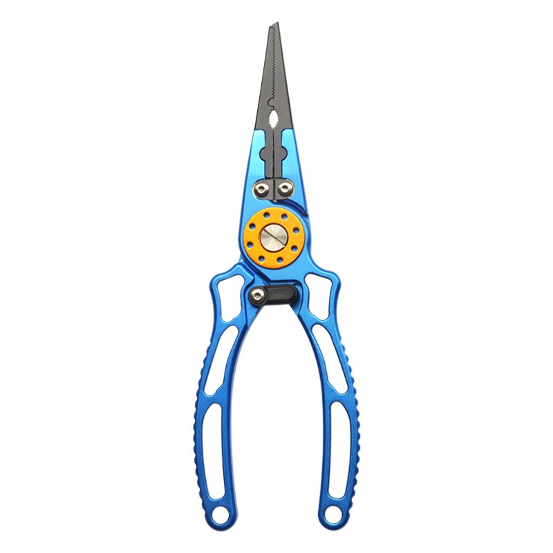 Aluminum alloy stainless steel open-loop cutting line sea fishing multi-function Road Asia pliers pull line pressing pliers fishing gear supplies hook fish control