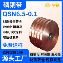 精度磷铜带 QSN6.5-0.1高弹性 电子元件开关 特硬磷青铜卷带