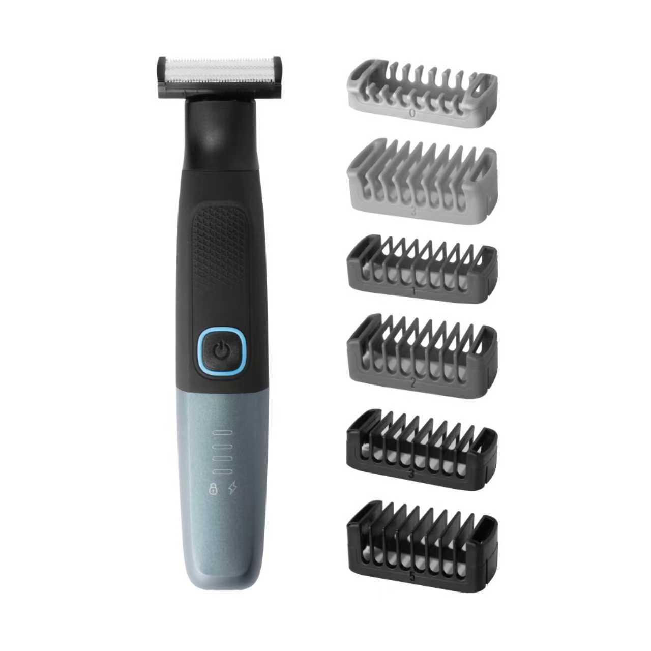 Electric Trimmer For Men Waterproof Grooming Tool With Lcd Screen_voghion.com