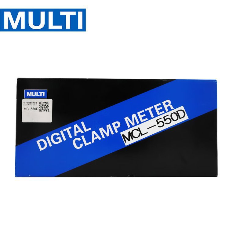 日本万用MULTI 钳形表 MCL-550D 交流电流1000A高精分辨率1mA