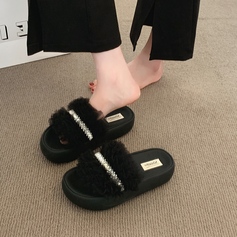 2025 verano tul transpirable ligero fondo suave casual nuevo estilo de fondo grueso sandalias de malla de encaje estilo hada