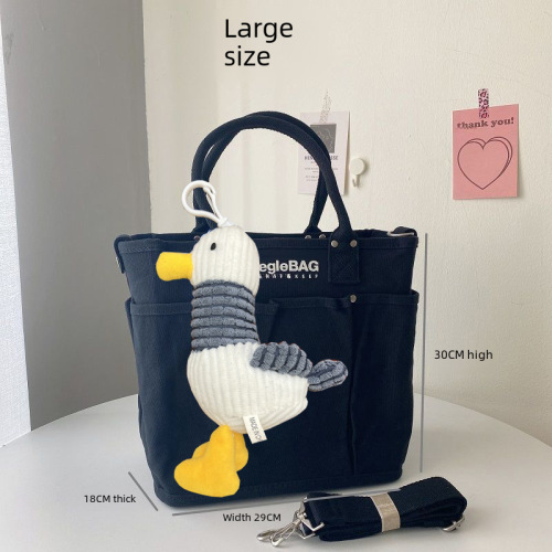 Cross-border wholesale direct supply Japan Rakuten shoulder bag canvas bag Mummy bag lunch bag handbag single shoulder women's bag 