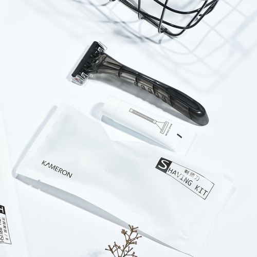 Simple Hotel Disposable Toothbrush and Toothpaste Set, High-end Homestay Room Oral Care Items, Hotel Use Bathroom Supplies Wholesale