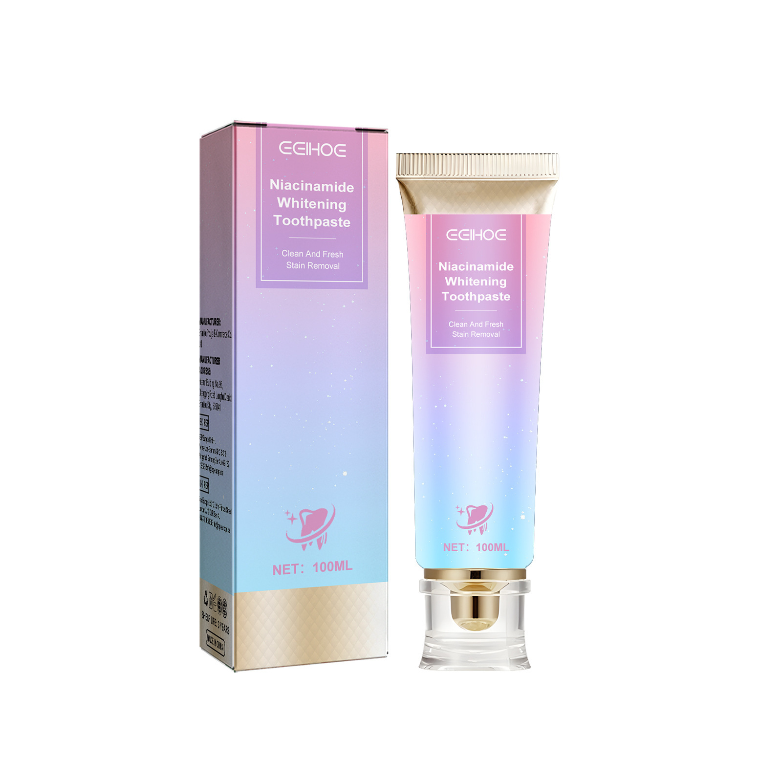 EELHOE Niacinamide per pulire macchie, odori orali, sbiancamento dei denti e dentifricio per la cura della bellezza_voghion.com