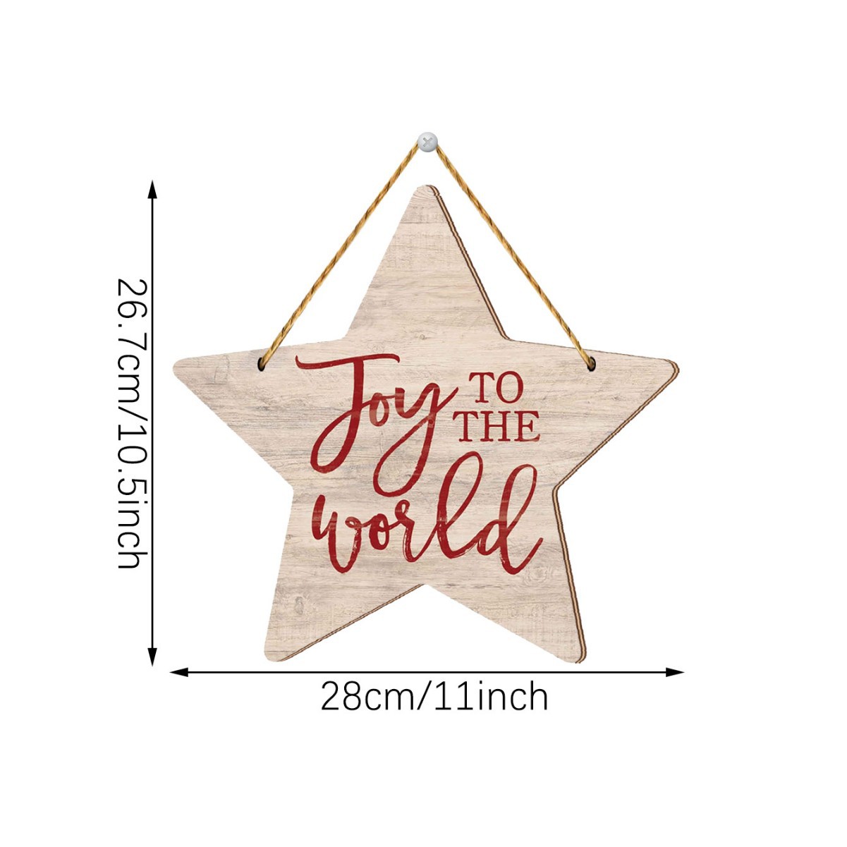 Transfronterizo temu explosión decoración del hogar invierno elementos de Navidad logotipo de madera de Navidad decoración creativa