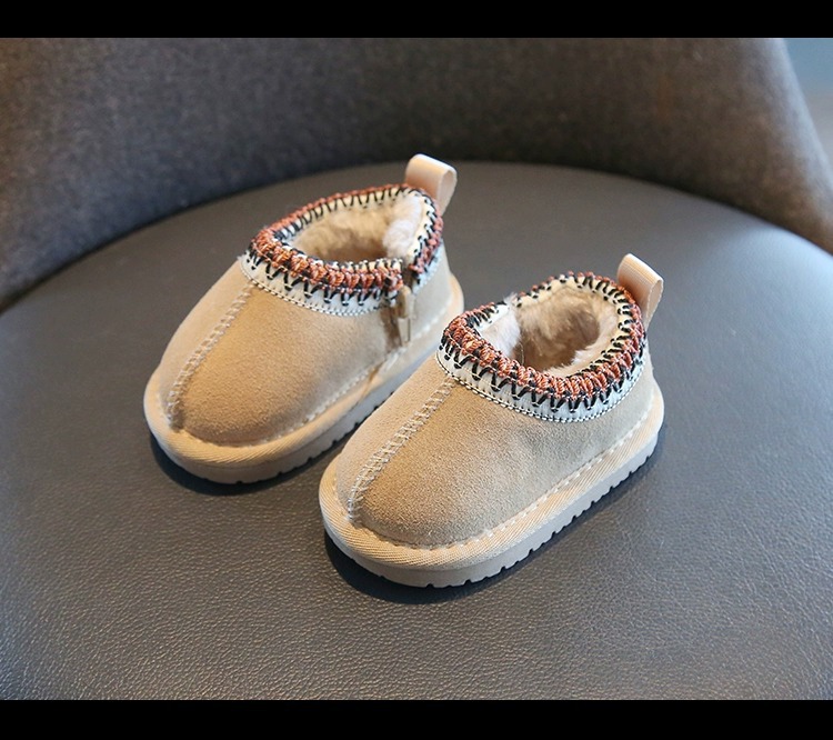 Chaussures d'hiver 2025 pour bébés et enfants de 1 à 4 ans : bottes chaudes et épaisses pour filles et garçons._voghion.com