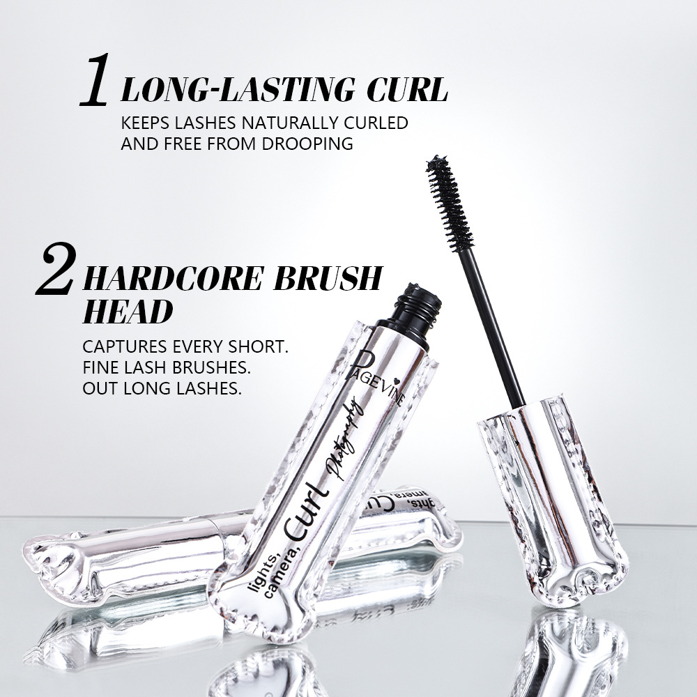 Explosiones transfronterizas PAGE VINE mascara cubierta de cuero pequeño tubo de plata rollo de mascara densa secado rápido impermeable comercio exterior