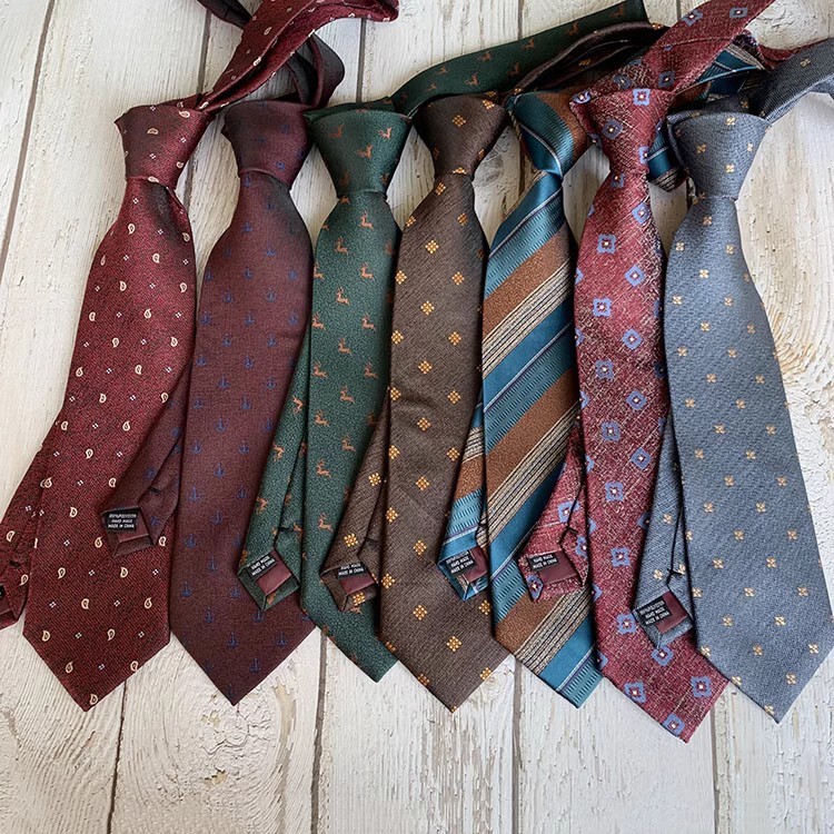 Hand Tie Tie Bow Tie Square Three-Piece Set Men's Stripe Plaid Animal Pattern Casual Dress Fashion Pattern