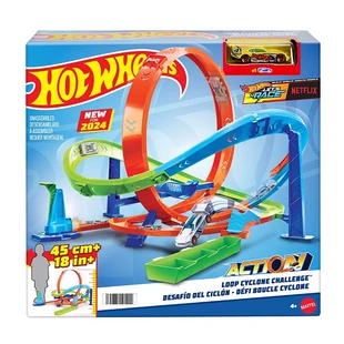Набор Hot Wheels с трюковой петлёй и машинкой