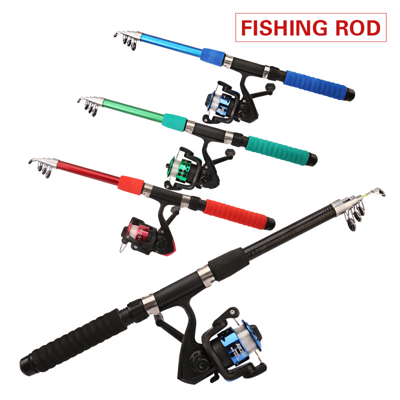 跨境海竿玻璃钢超硬海杆套装1.8米鱼竿远投抛竿