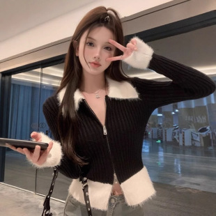��ɫ�̿�polo�Iᘿ��_��Ů�ﶬ��ëë�I���ë������ȴ�������