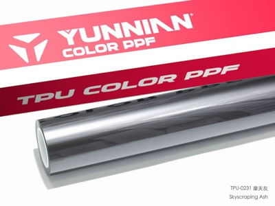 Auto Color Change Film — cross-border direct sales, factory wholesale - tpu-sky-gray-dual-use-for-wet-and-dry-surfaces-15215m