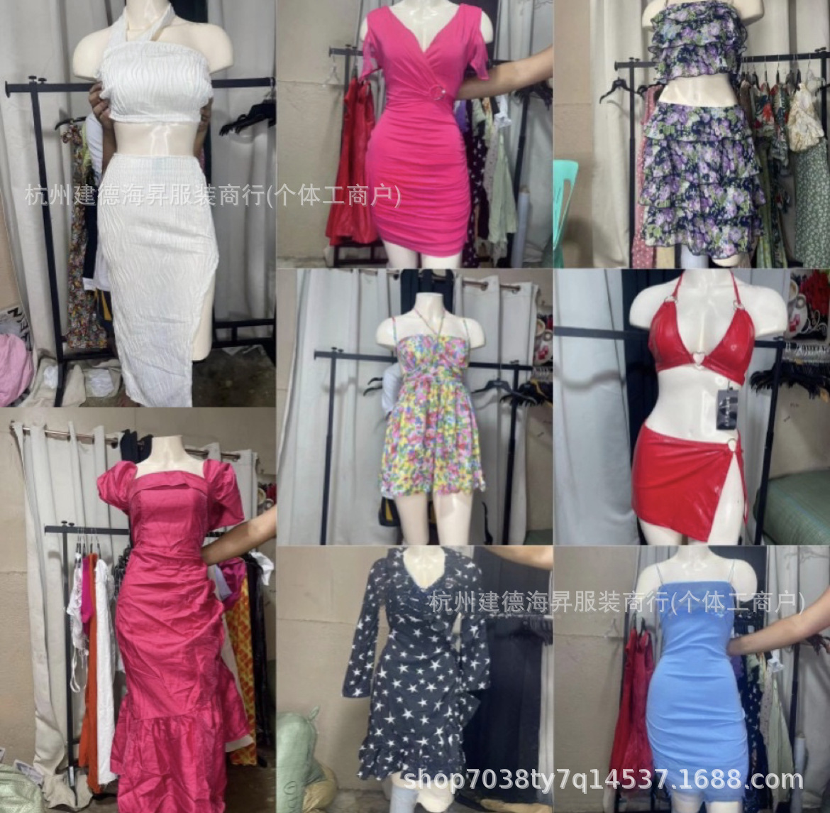 SHEIN comercio exterior misceláneo exportación chaleco de galía trajes de ropa de mujer fábrica de shein al por mayor