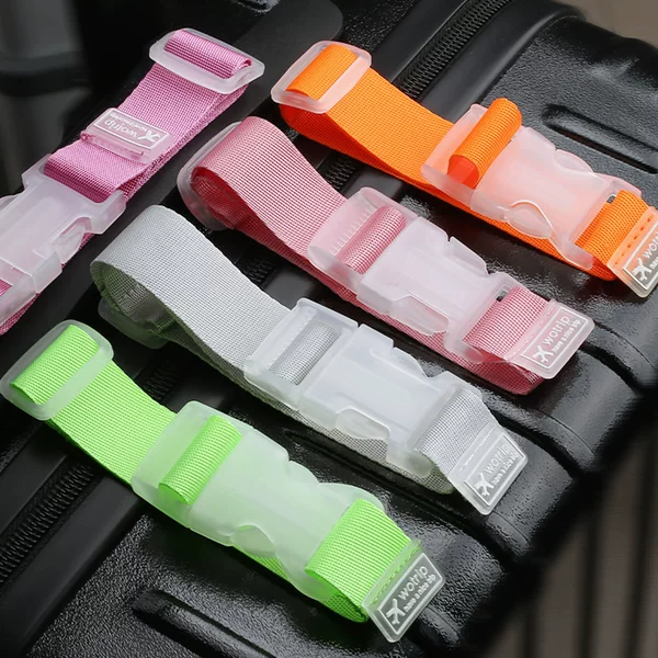 Travel trolley bag buckle portable luggage strap accessories backpack packing strap strapping safety anti-lost buckle